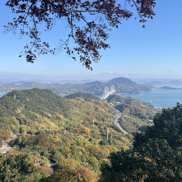 【広島県】因島の白滝山展望台で楽しむ紅葉と瀬戸内の絶景