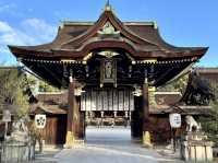 北野天滿宮-千年寺廟，壯觀楓海令人感動