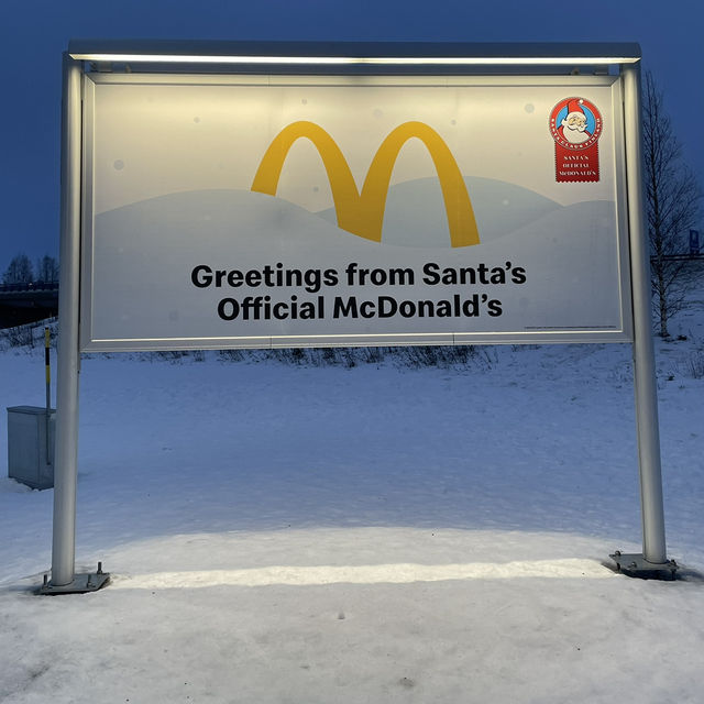 【フィンランド】世界で2番目に北極に近いマクドナルド🇫🇮🍔🍟
