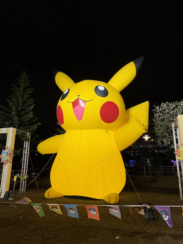 2025台灣桃園燈會 寶可夢專區超興奮