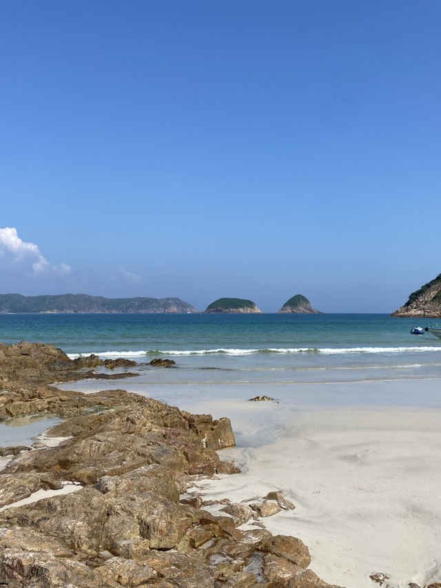 🏝️碧海藍天，🇭🇰香港最美徒步路徑——麥理浩徑第一段