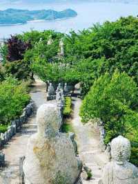 白滝山と五百羅漢