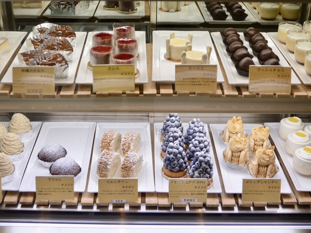 Delicious Cakes at TIES in Yushima