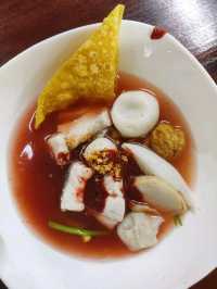ก๋วยเตี๋ยวต้มยำปลา รสชาติดี เมืองปทุมธานี