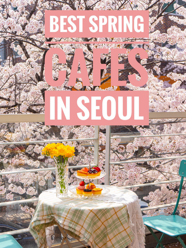 Best Spring Cafés in Seoul🌸 ☕️