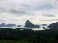 วิวหลักล้านที่เสม็ดนางชี พังงา 