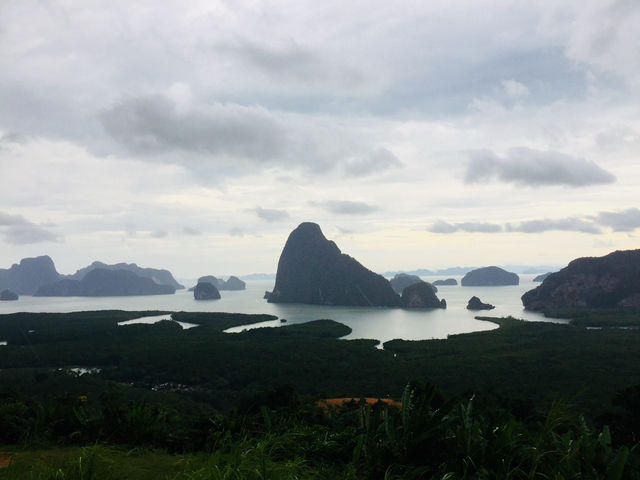 วิวหลักล้านที่เสม็ดนางชี พังงา 