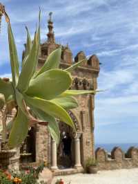 A beautiful castle with stunning views
