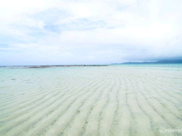 【沖縄久米島】干潮時に現れる幻の浜「はての浜」