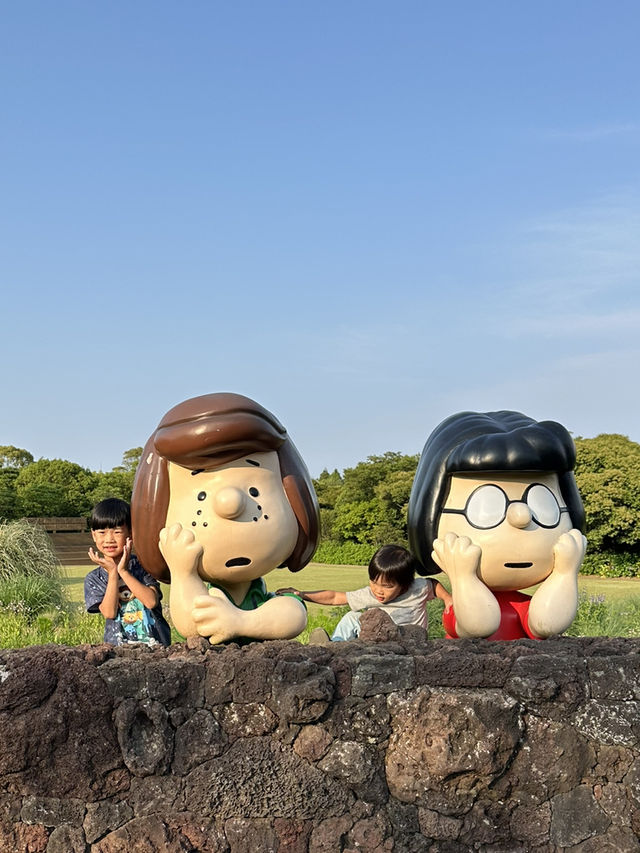 濟州島 snoopy garden 史努比樂園