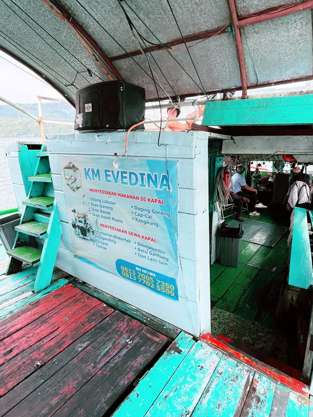 Scenic Ferry Ride from Tiga Raja to Tuk Tuk: A Lake Toba Adventure