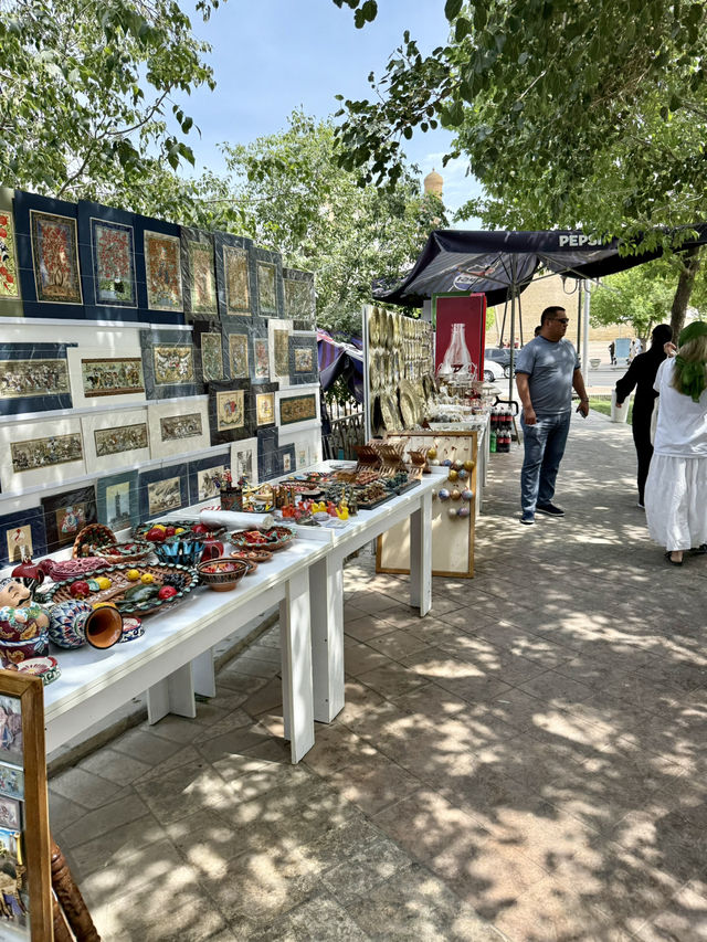 A Day Exploring Around the Ark of Bukhara 🏛️🌞