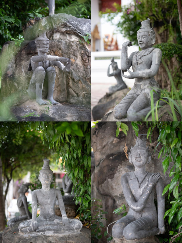 石像一つひとつに宿る、タイの知恵と祈り。🪷🗿