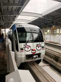 沖繩｜日本最西跟最南的鐵路 搭單軌ゆいレール寶可夢列車