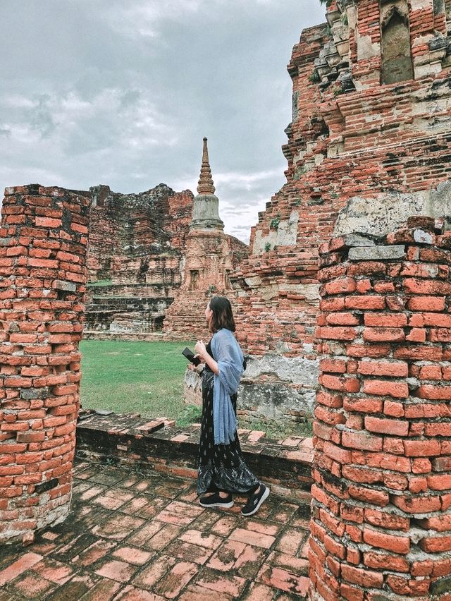 Quick Stop at Ayutthaya – Elephant Encounter 🐘🇹🇭