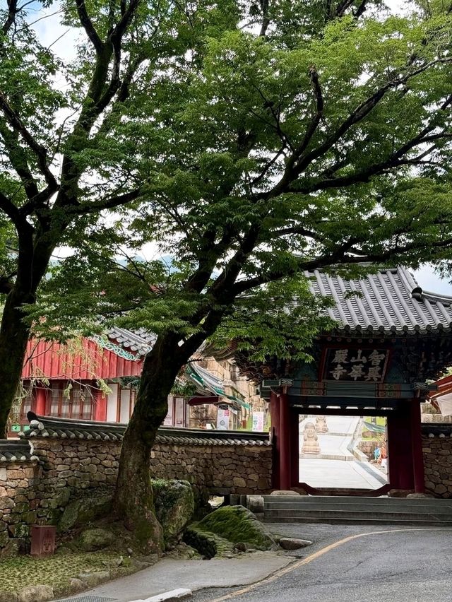 Temple Tranquility at Hwaeomsa