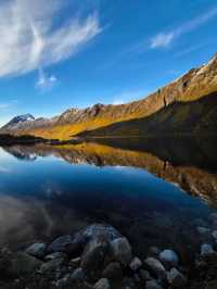 Mirror Magic: Gryllefjord’s Reflective Wonder