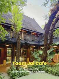 ตามใจคาเฟ่ (Taamjai Café) – สวนชาเขียวร่มรื่น 