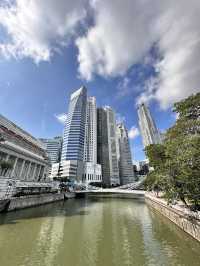 Anderson Bridge สะพานเหล็กสีขาว สิงคโปร์