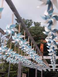 Wind chimes and Pinwheels