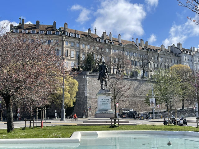 เดินกินลม ชมทะเลสาบ Geneva