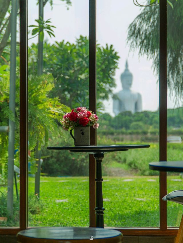 🌿 คาเฟ่วิวหลักล้าน…กลางธรรมชาติสุดร่มรื่น 🍃