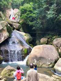 臺北內湖大溝溪親水步道 圓覺瀑布 親子好去處