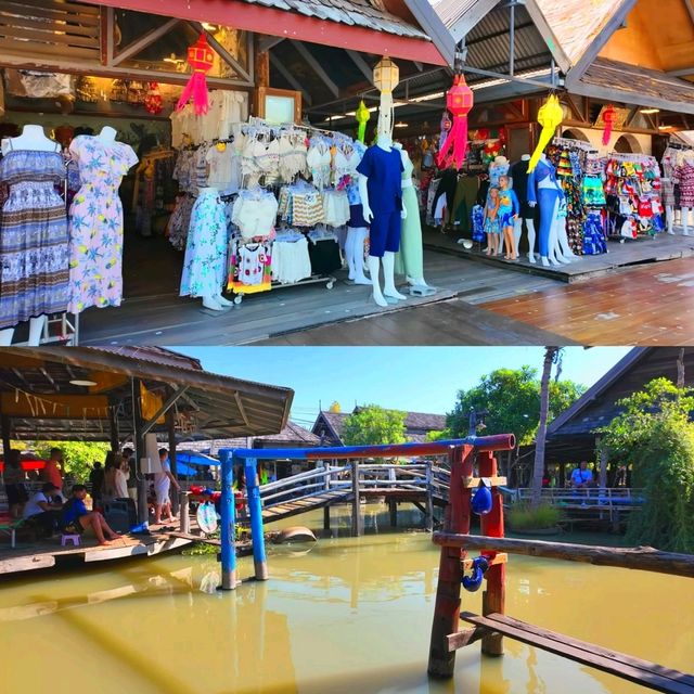 芭達雅四方水上市場