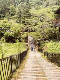 ⛩️ 絕景寺廟大挑戰！三德山三佛寺⚠️ 還有谷川天狗堂豆腐咖啡！
