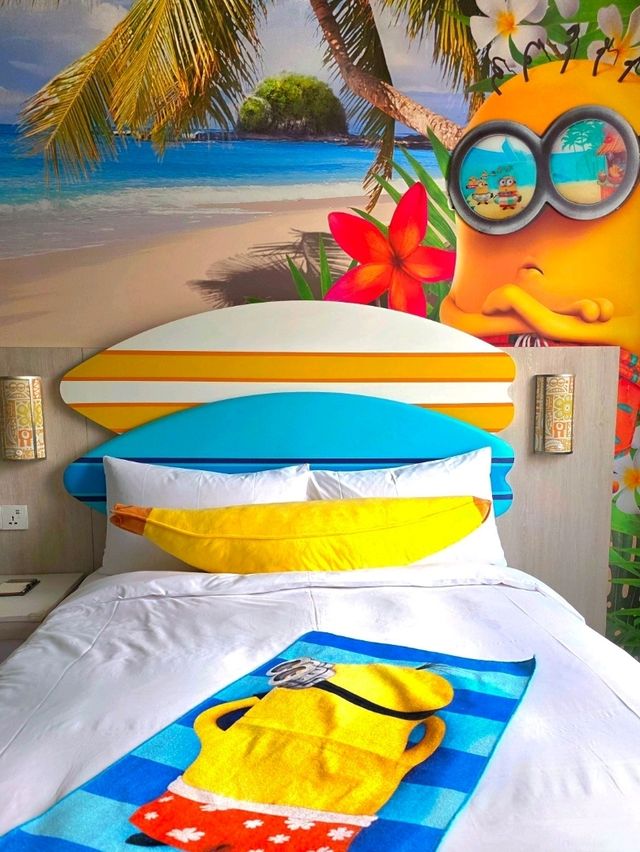 Go Bananas in the Minion Room in Universal Studios Grand Hotel