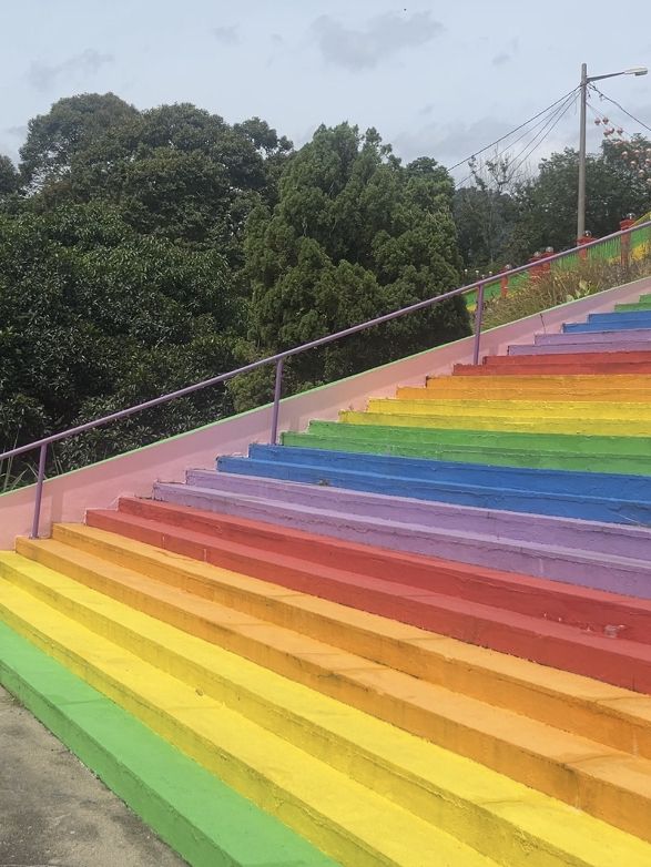 🌈 Rainbow Steps to Serenity: A Hidden Temple in KKB