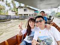 🛶 丹嫩莎朵水上市集 + 🚂 美功鐵道火車之旅:十足觀光客