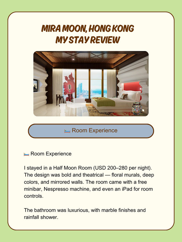 🏨 Mira Moon – Hongkong