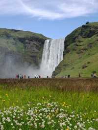 冰島南邊-斯科加瀑布（Skogafoss）