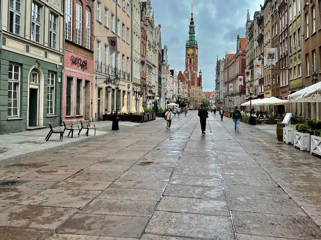 【グダンスクの心を歩く】ドゥーガ通り🌈🏘️ 【グダンスクの心を歩く】ドゥーガ通り🌈🏘️