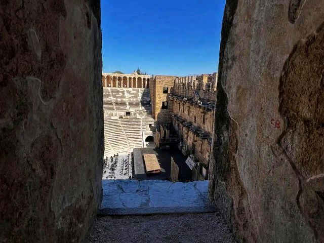 🎭 Aspendos Theater – A Masterpiece of Roman Architecture