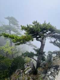十月份的黃山