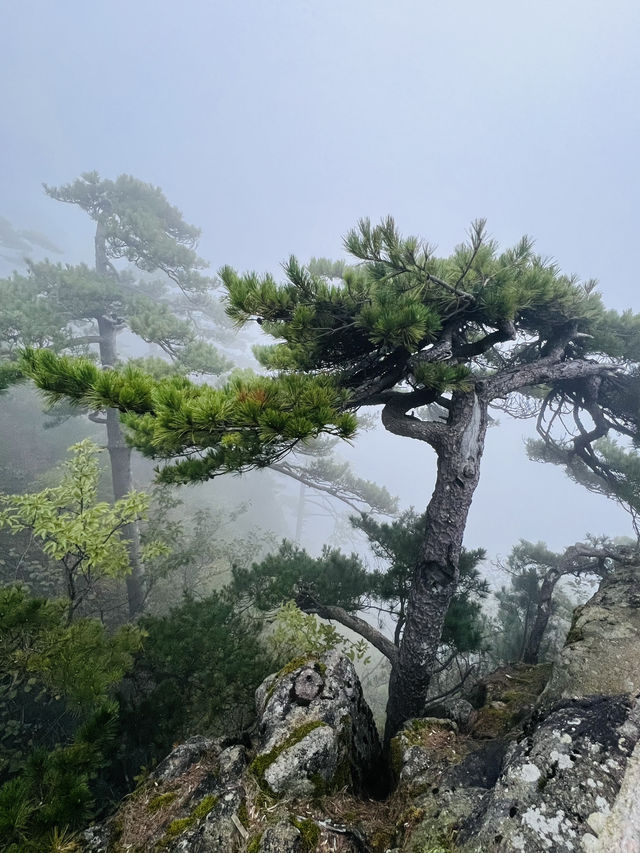 十月份的黃山
