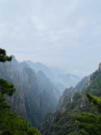 十月份的黃山
