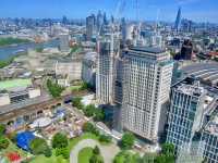 Thames Dreamscape🌤️ London Eye — The City from the Sky