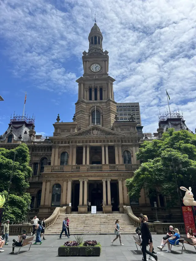 悉尼景點推薦—🏛️ Sydney Town Hall（悉尼市政廳）