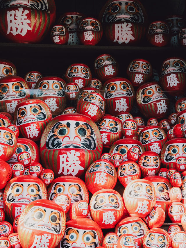 勝尾寺超級可愛滿山達摩! 勝尾寺超級可愛滿山達摩!