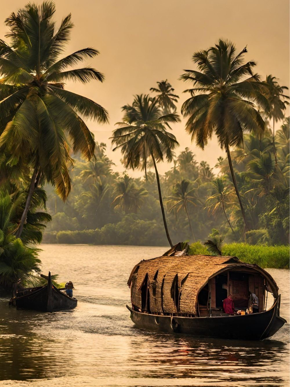 🌴 KeralaLuxury Kerala: Backwater Houseboats, Tea Hills and Ayurvedic Retreats 🇮🇳