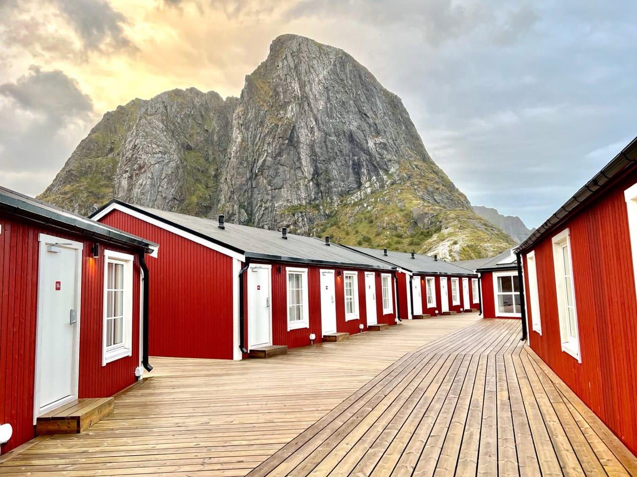 Hamnøy: Iconic Red Cabins Under the Arctic Peaks!