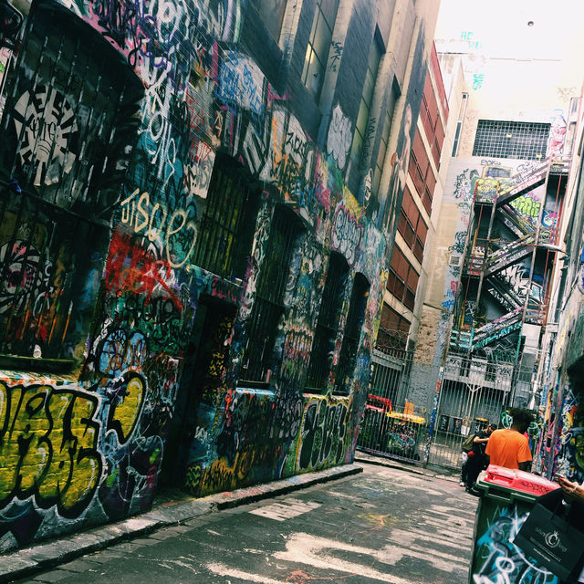 【メルボルン🇦🇺】芸術の街メルボルン☺️ストリートアートに魅せられて🎨