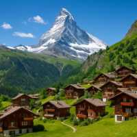 ❄️ Zermatt, Switzerland — The Alpine Dream at the Foot of the Matterhorn