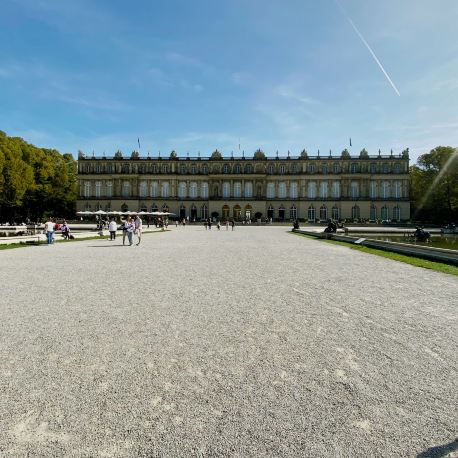 Herrenchiemsee Palace, a famous monument in Germany
