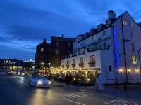 Whitby by Night:Maritime Symphony under Moon 