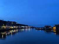 Whitby by Night:Maritime Symphony under Moon 