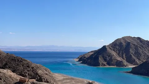 Taba, Vịnh Fiord, Lâu đài biển Saladin, Aqaba 🌊🏞️ — traveler post in Taba